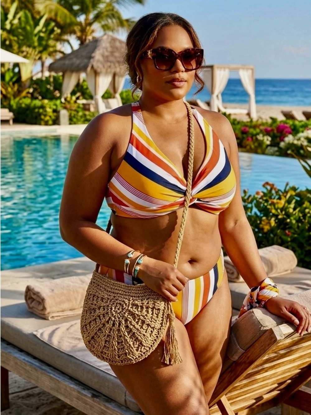 Stunning 🤩 two piece swimsuit! NWOT